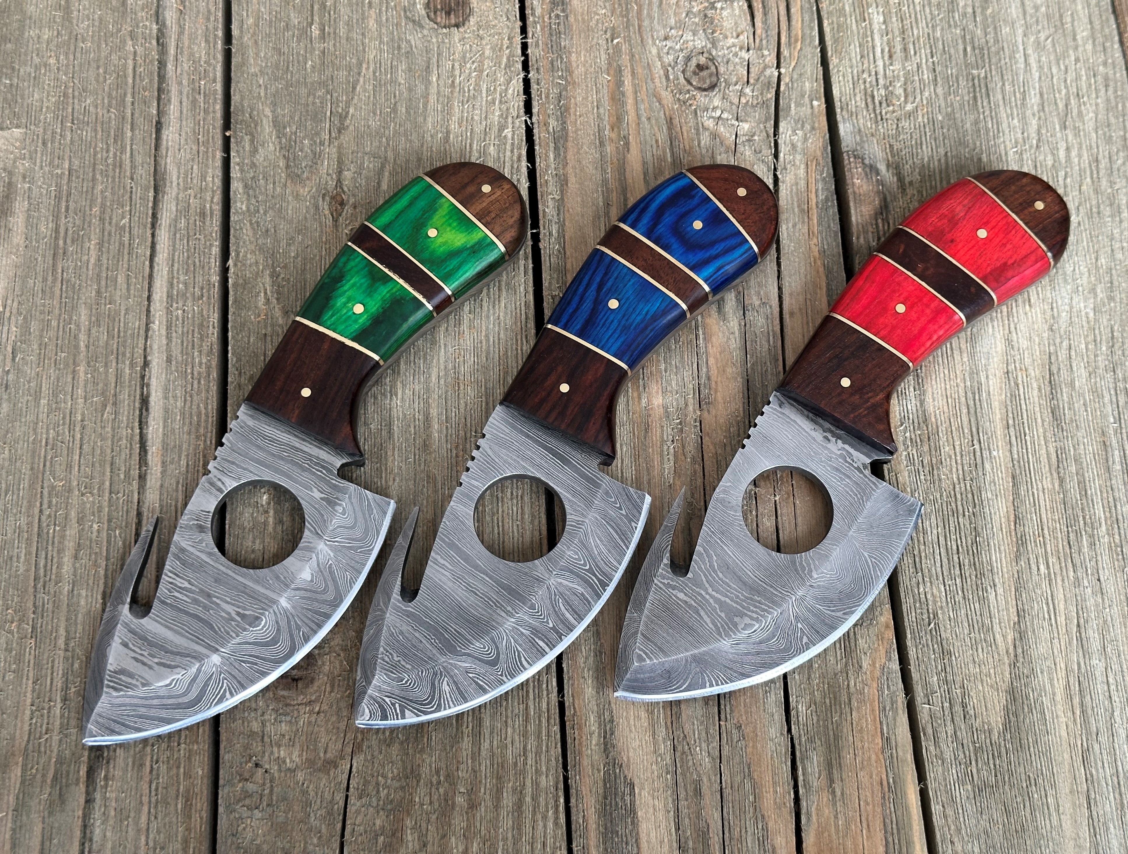 TIPSTER T- Handmade Gut Hook Fire Damascus outlets Steel Stag horn Handle Gut Hook Damascus Bolsters Best Skinners Camping Knives Gift knives